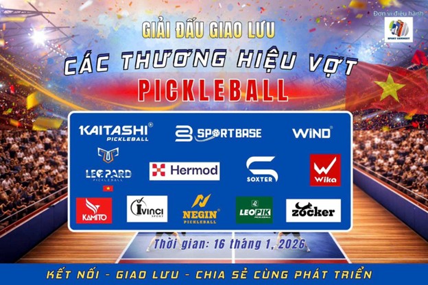 Gặp mặt cuối năm các nhãn hàng Pickleball Hà Nội: Giao lưu, kết nối và cùng phát triển