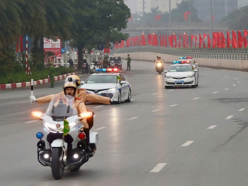 Bảo đảm giao thông thông suốt dịp Đại hội Đảng