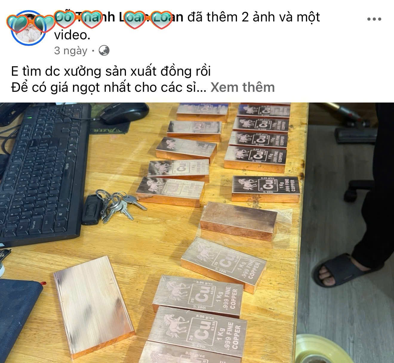 “ Đồng thỏi ” khi kim loại công nghiệp khoác áo đầu tư