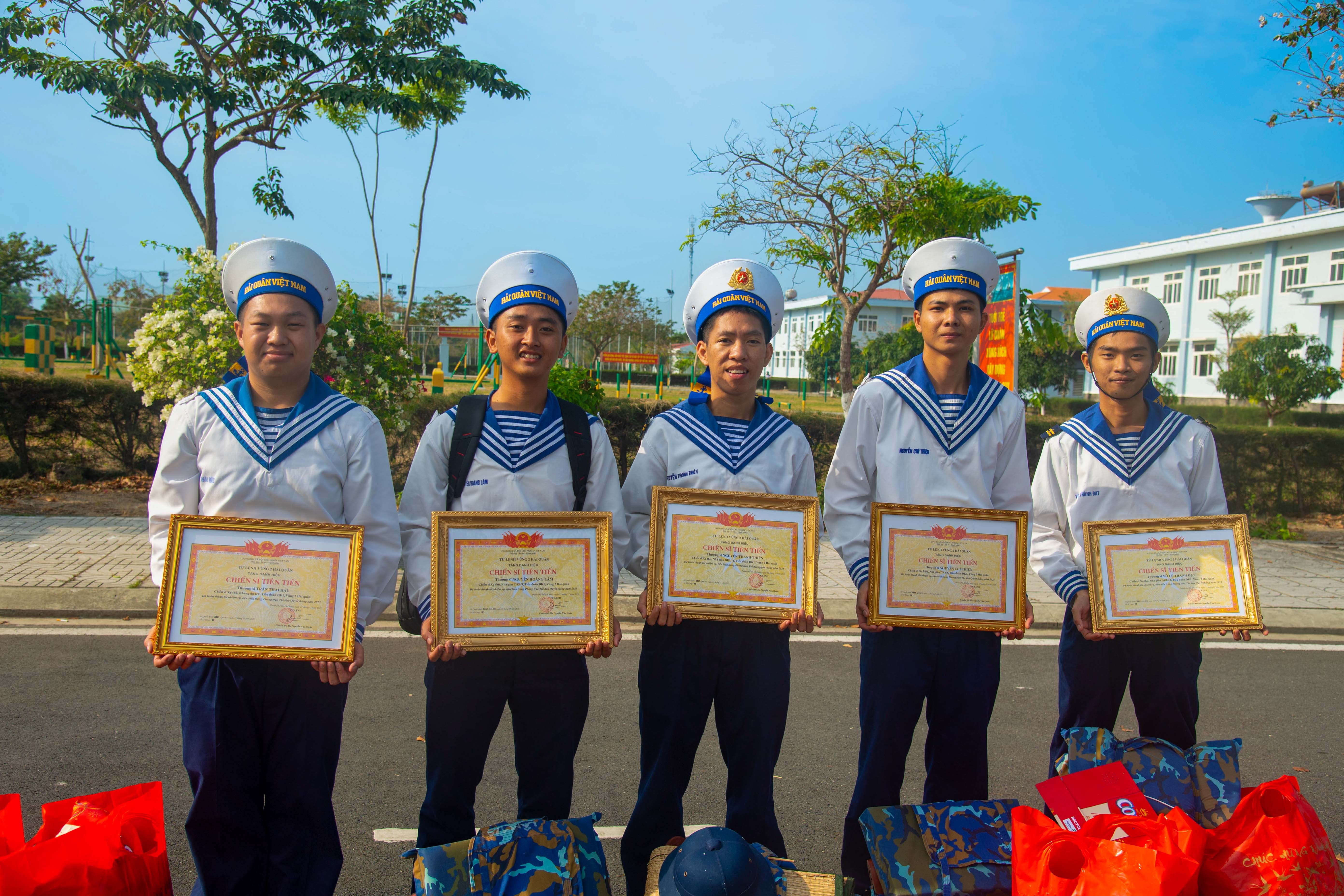 Vùng 2 Hải quân tổ chức Lễ tiễn quân nhân hoàn thành nghĩa vụ quân sự tại ngũ năm 2026