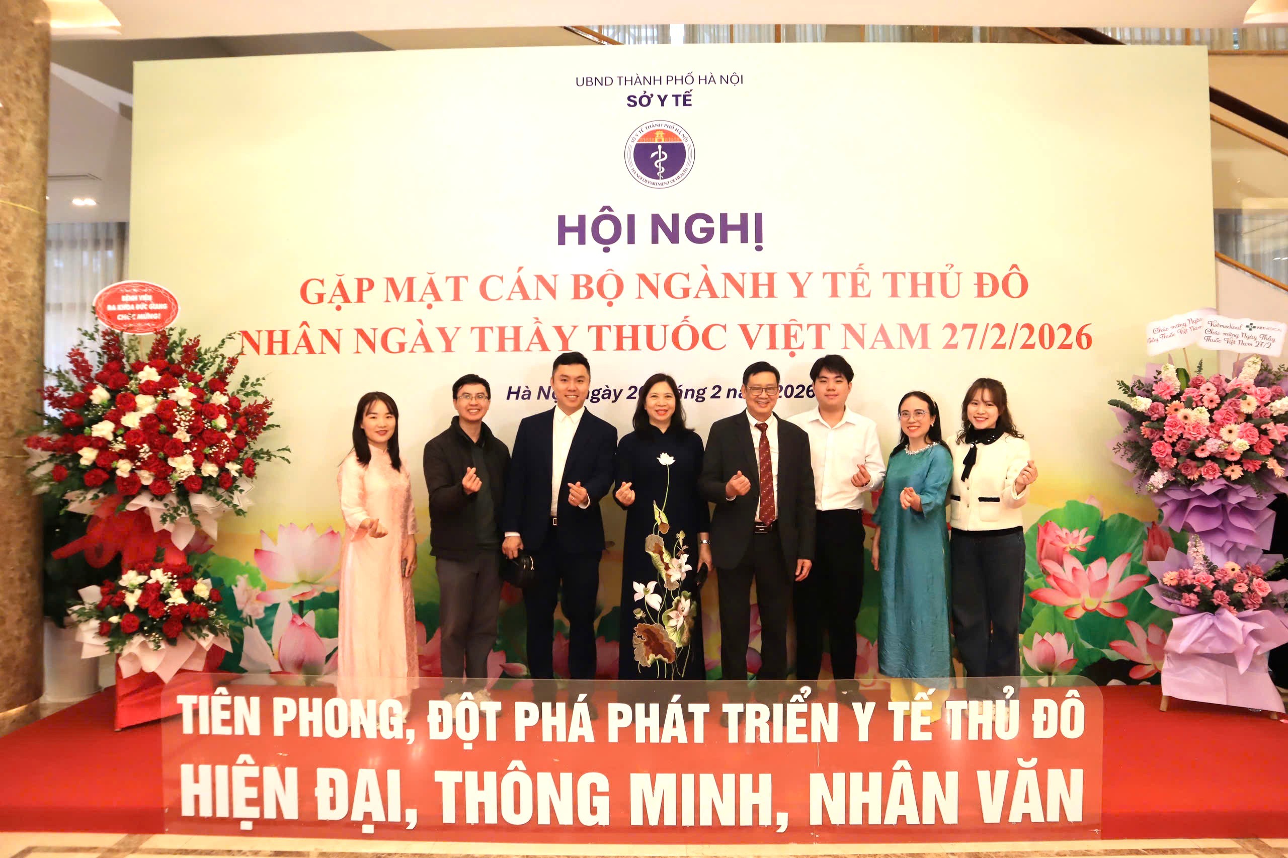 Ấn tượng gian hàng triển lãm của Bệnh viện Đa khoa Y học cổ truyền Hà Nội