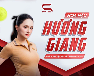 Hoa hậu Hương Giang dự sự kiện ra mắt vợt Pickleball Impact Pro 3.0 của Soxter