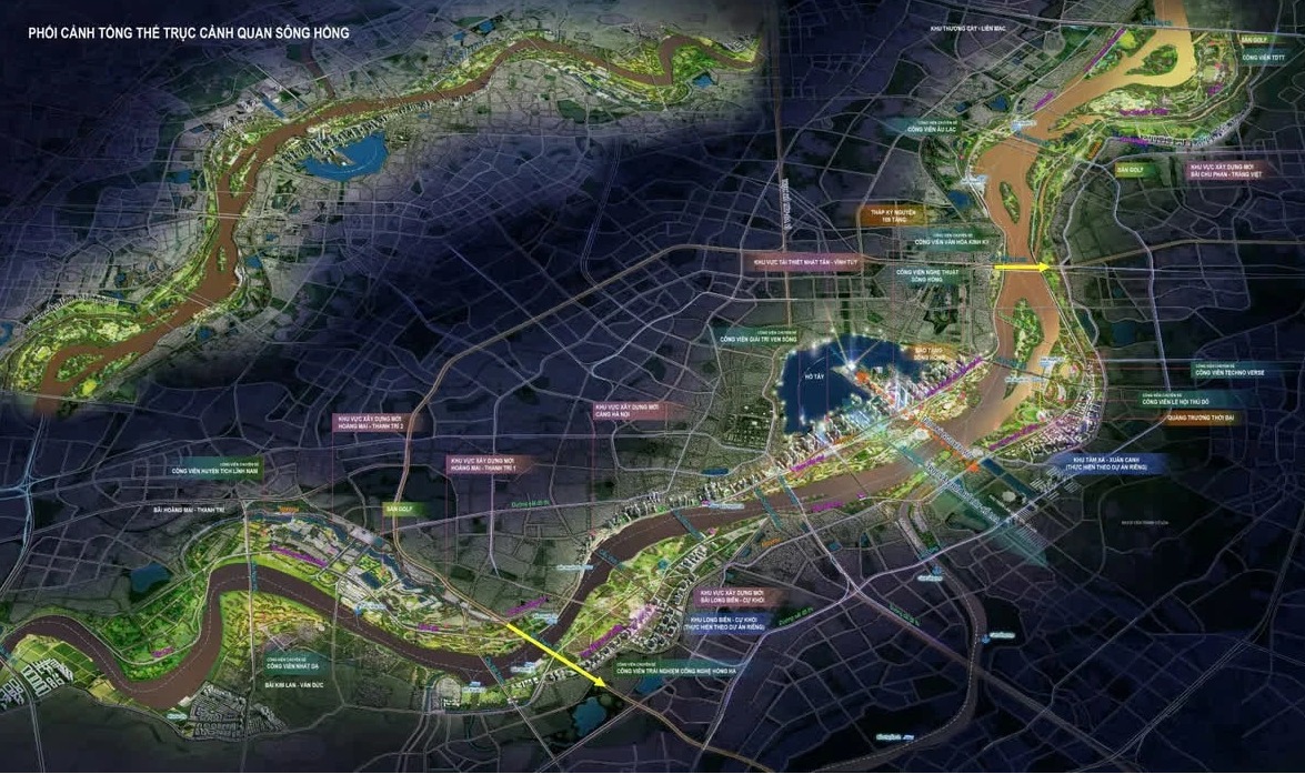 Đại lộ sông Hồng sẽ trở thành 