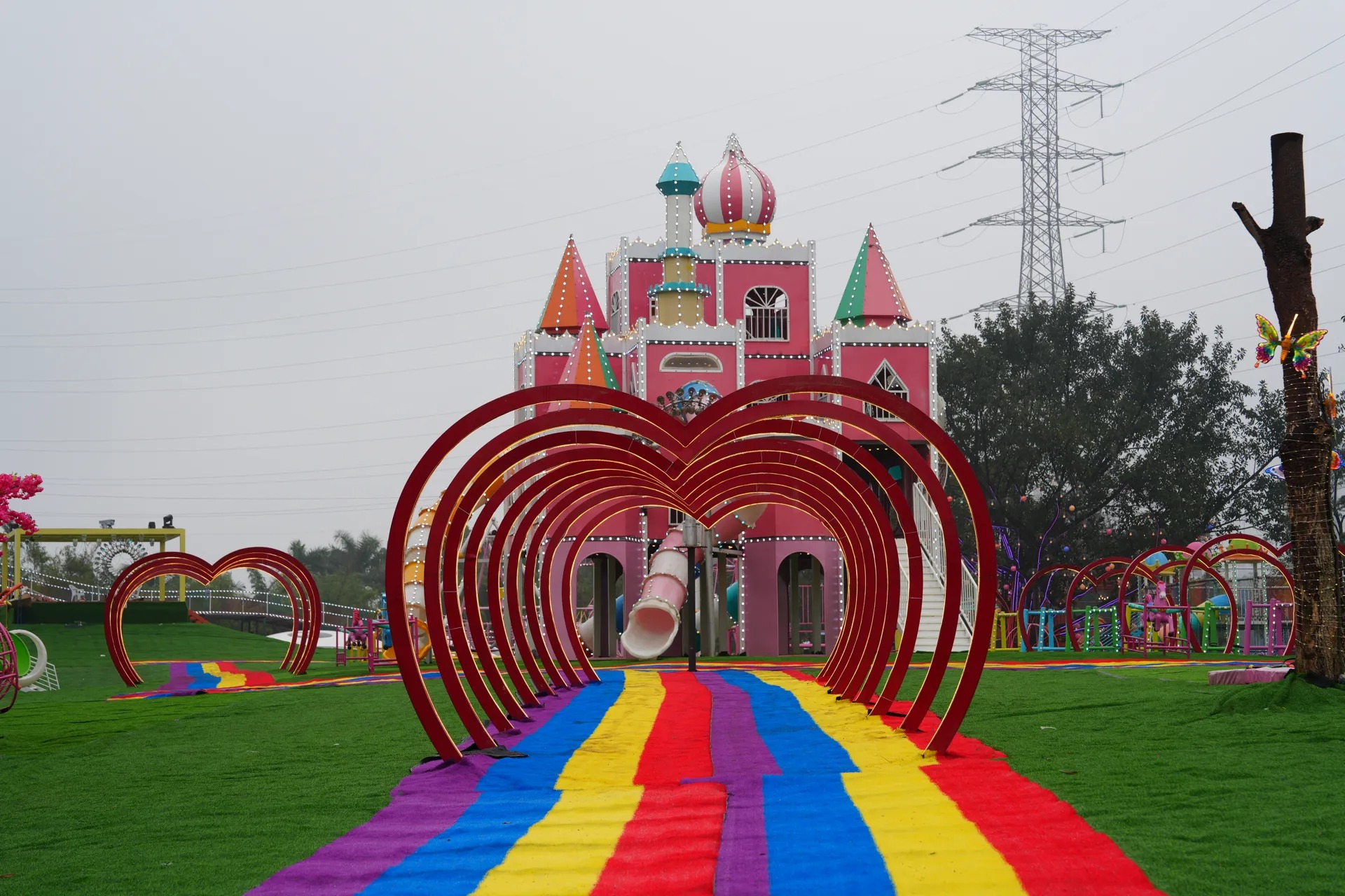 Sắp ra mắt tổ hợp vui chơi vận động ngoài trời quy mô lớn tại Công viên Yên Sở