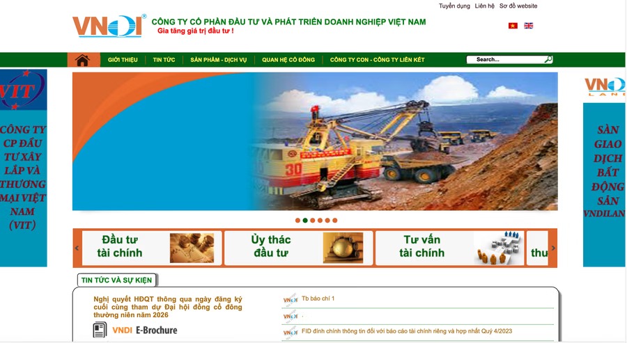 Cổ phiếu FID của Công ty cổ phần Đầu tư và Phát triển Doanh nghiệp Việt Nam bị cảnh báo, kiểm soát