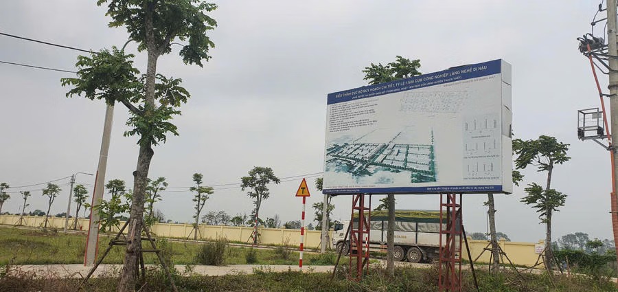 Công ty Cổ phần Hoàng Hưng Tiến thông tin về dự án Cụm công nghiệp làng nghề Dị Nậu