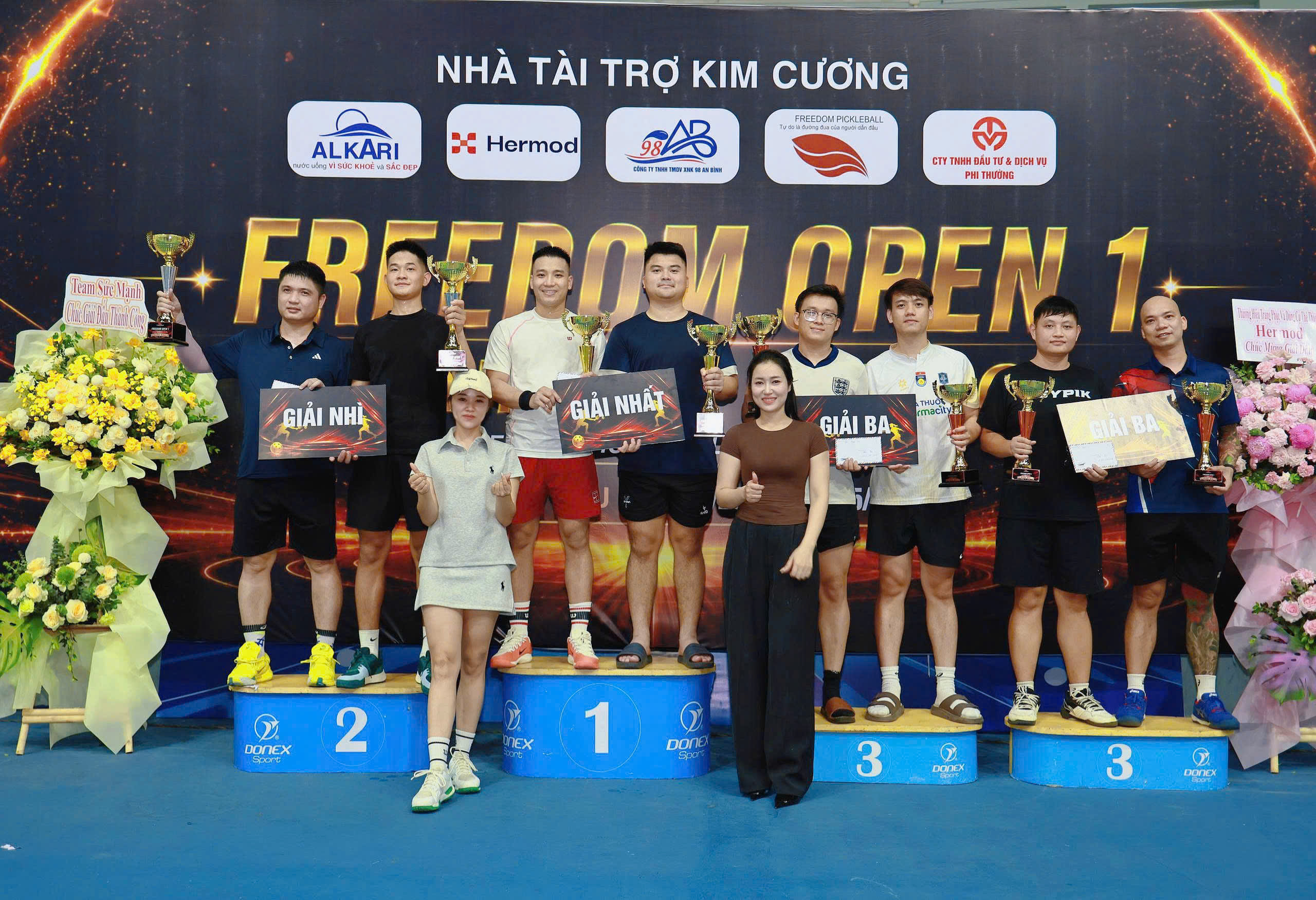Giải Pickleball Freedom Open I tranh cúp Hermod: Dấu ấn phong trào thể thao hiện đại, giàu tính kết nối