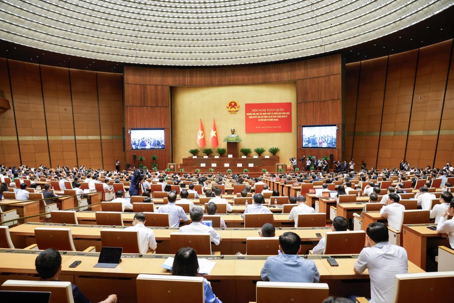 Hội nghị toàn quốc quán triệt và triển khai Nghị quyết của Bộ Chính trị về phát triển kinh tế có vốn đầu tư nước ngoài