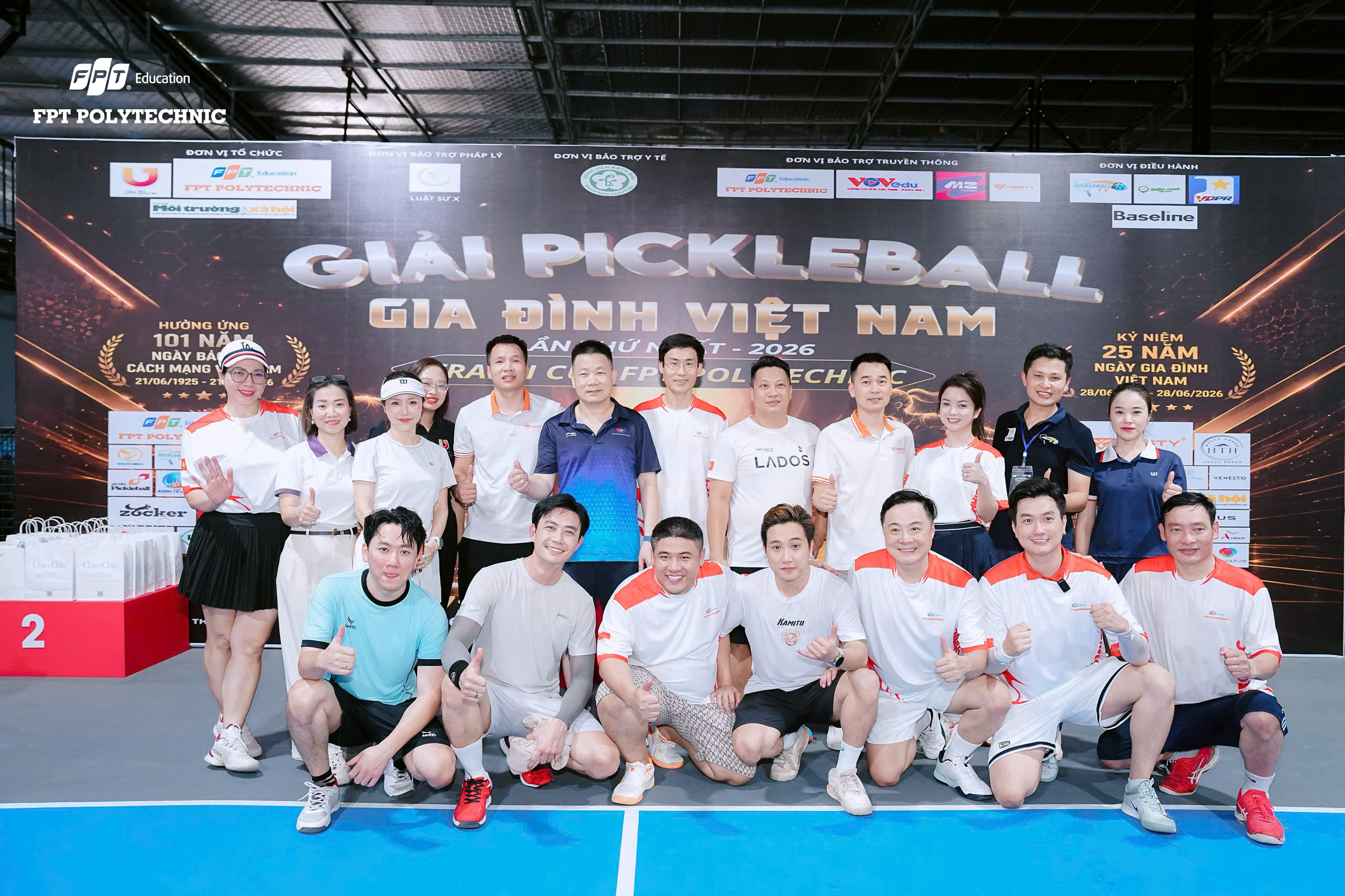FPT Polytechnic chung tay phát triển phong trào Pickleball, lan tỏa giá trị gia đình và lối sống năng động