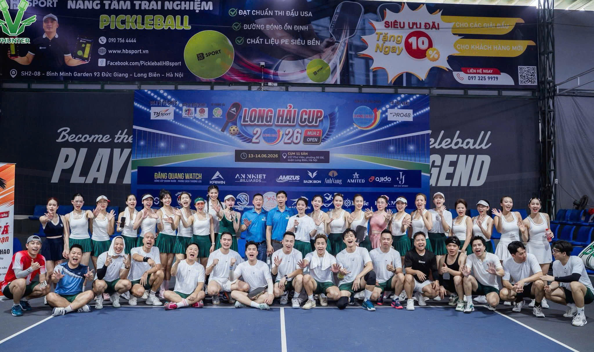 Long Hải Cup 2026 diễn ra thành công, lan tỏa phong trào pickleball tại Hà Nội