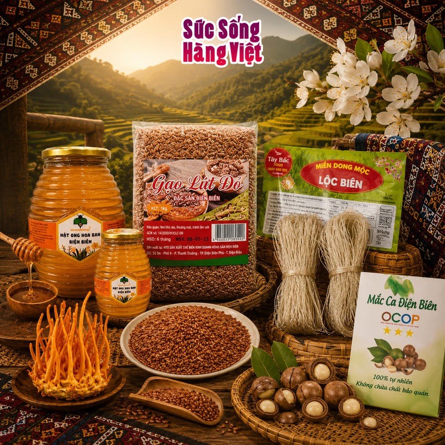 Đưa đặc sản Điện Biên về phố Tràng Tiền