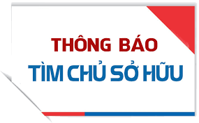 Thông báo tìm chủ sở hữu xe mô tô liên quan đến vụ án hình sự