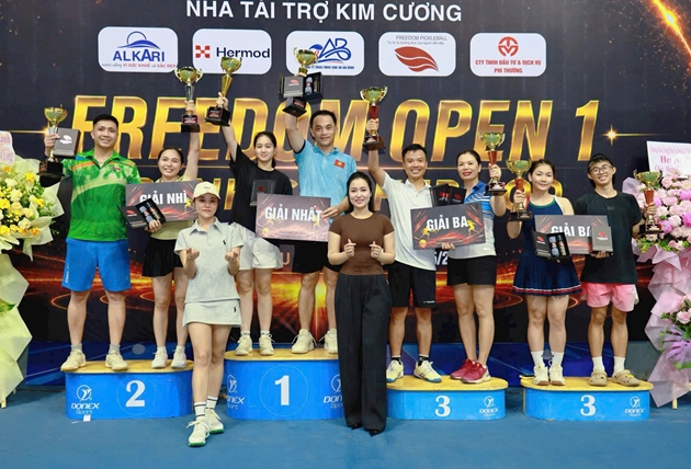 Giải Pickleball Freedom Open II: Một giải đấu không chỉ để tranh cúp