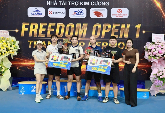 Giải Pickleball Freedom Open II: Bắc Ninh – Điểm hẹn mới của phong trào Pickleball