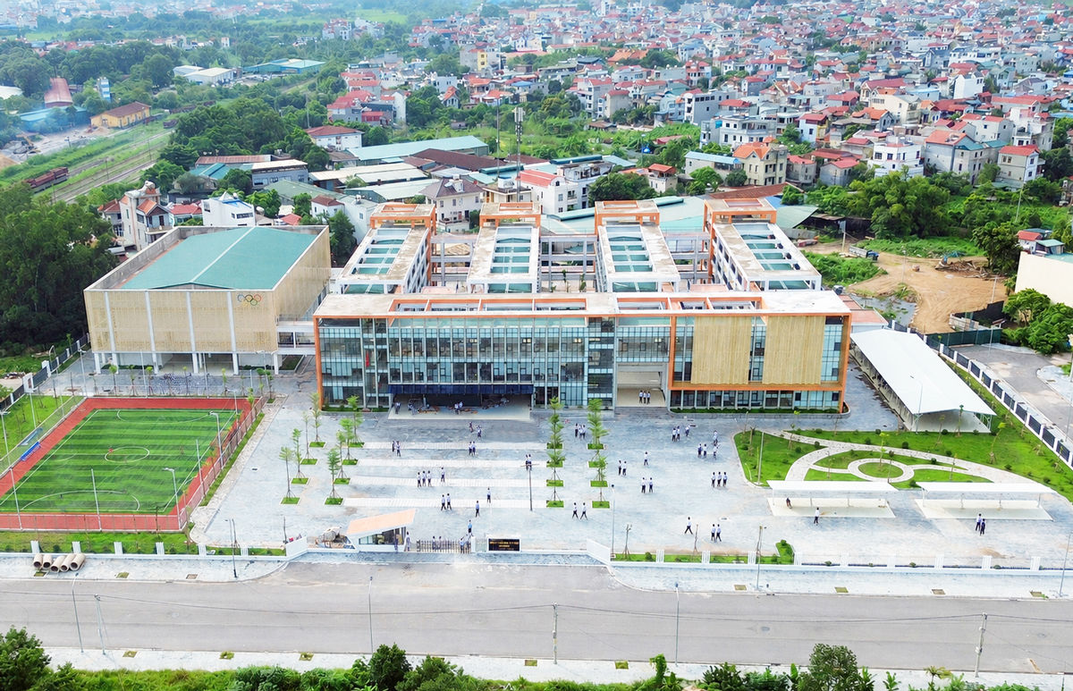Thêm những ngôi trường mới cho học sinh Thủ đô