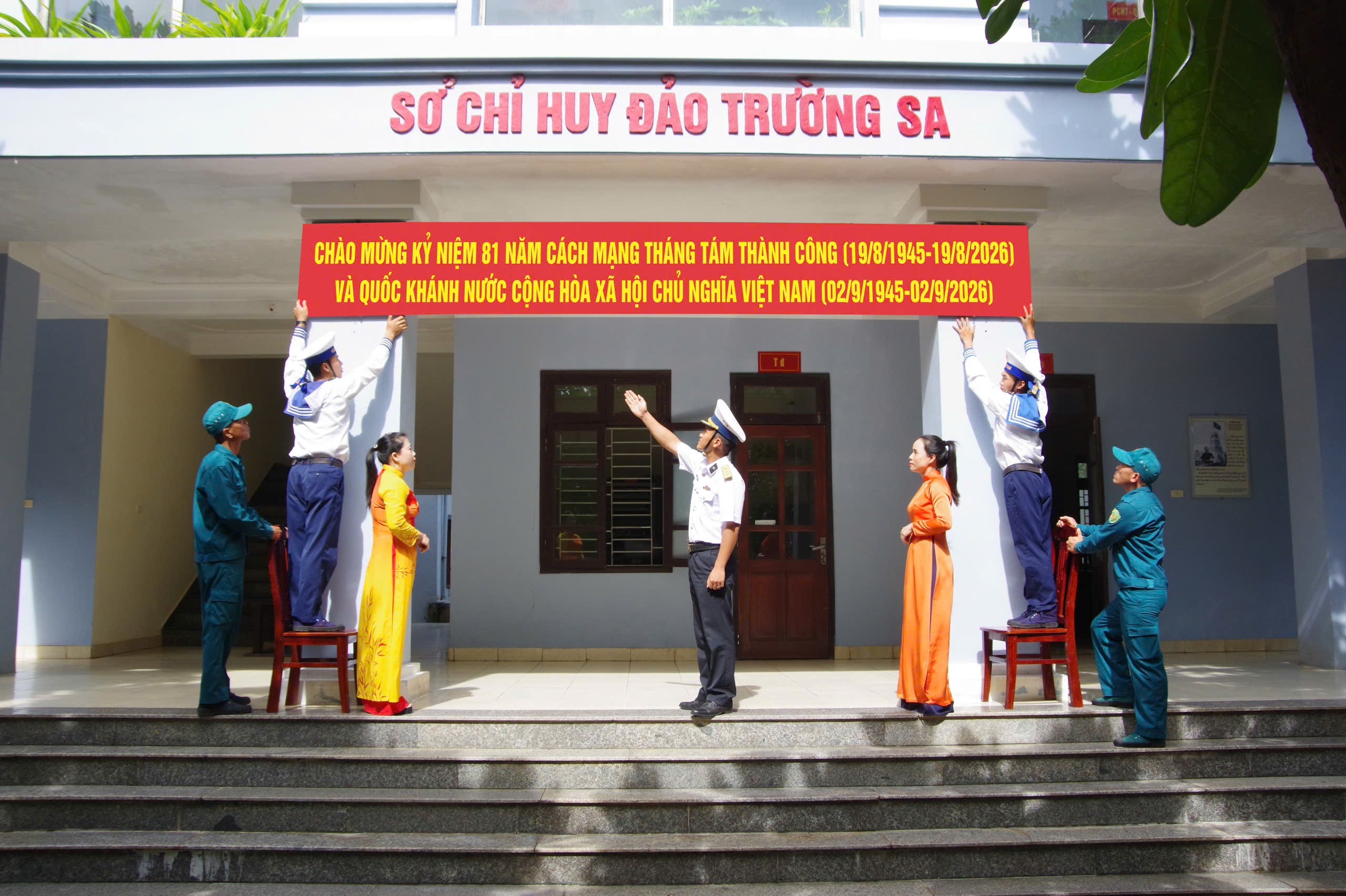 Trường Sa rộn ràng chào đón Tết Độc lập