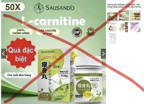 Cục An toàn thực phẩm yêu cầu dừng kinh doanh viên giảm cân Sausando